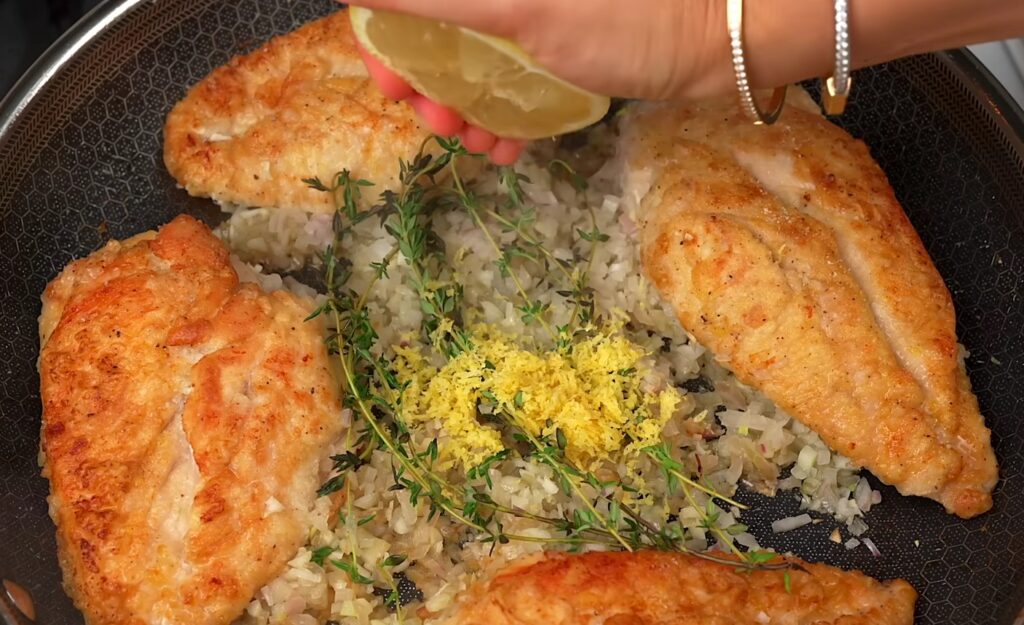 Chicken Piccata – Itaalia-Ameerika meistriteos siidises kastmes